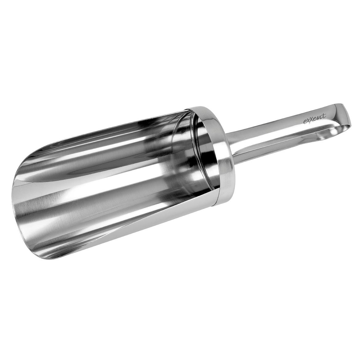 Rostfri kryddskopa på 15 cm med handtag