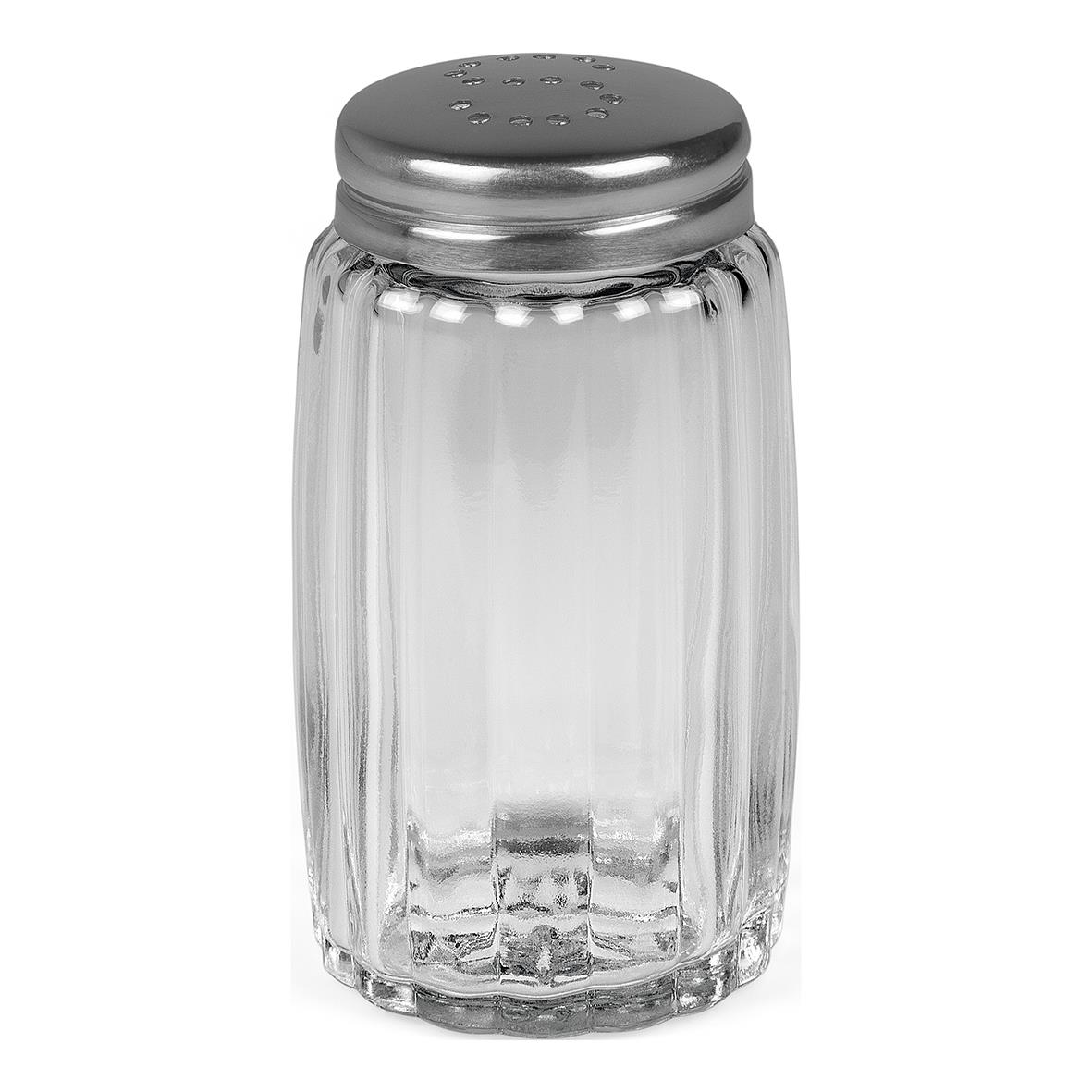 Saltströare Stål/Glas 7cm
