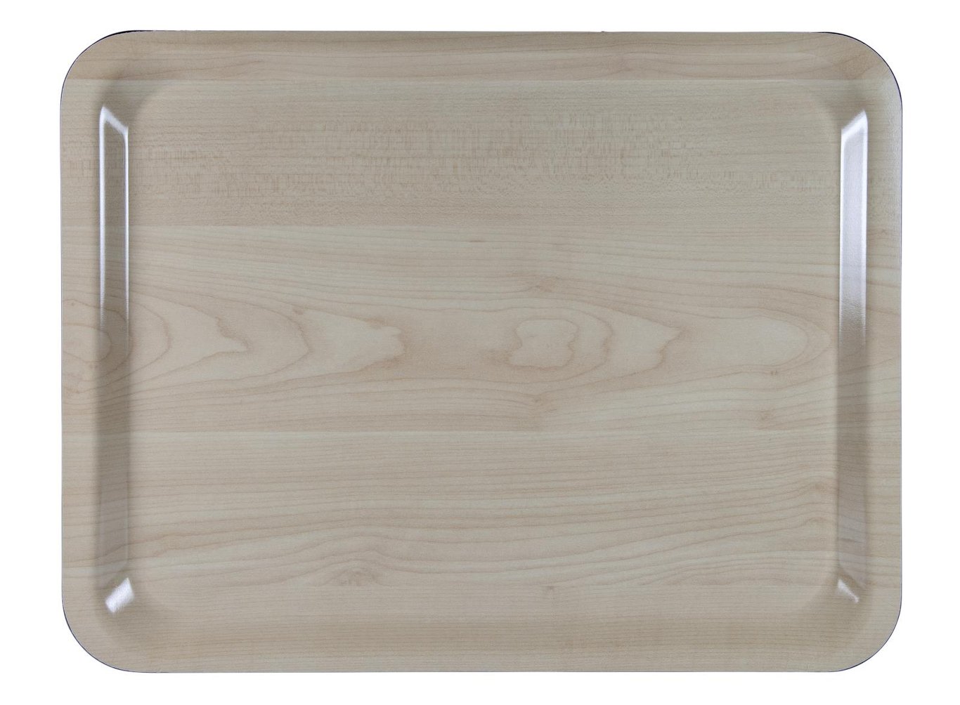 Björklaminat bricka med måtten 43x33cm