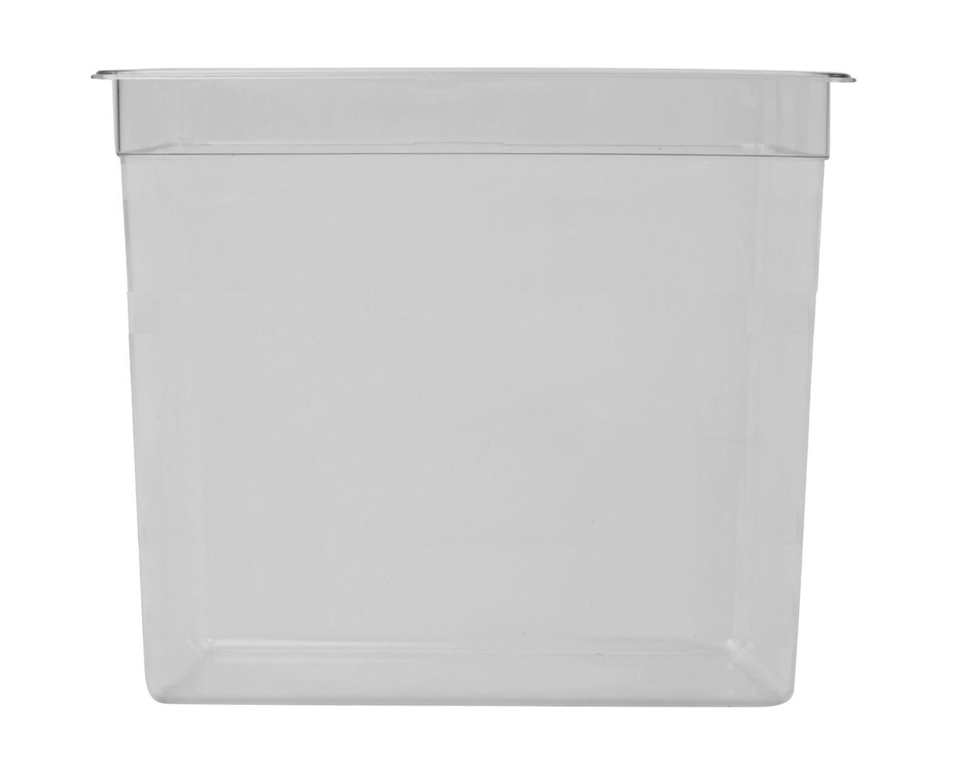 Klar plastkyl för förvaring, mått 176x162x150mm, volym 2,5L