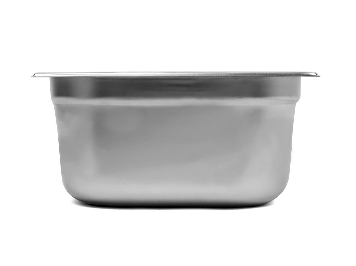 Rostfri GN 1/2-150 kantin med måtten 265x325x150mm och 9L volym