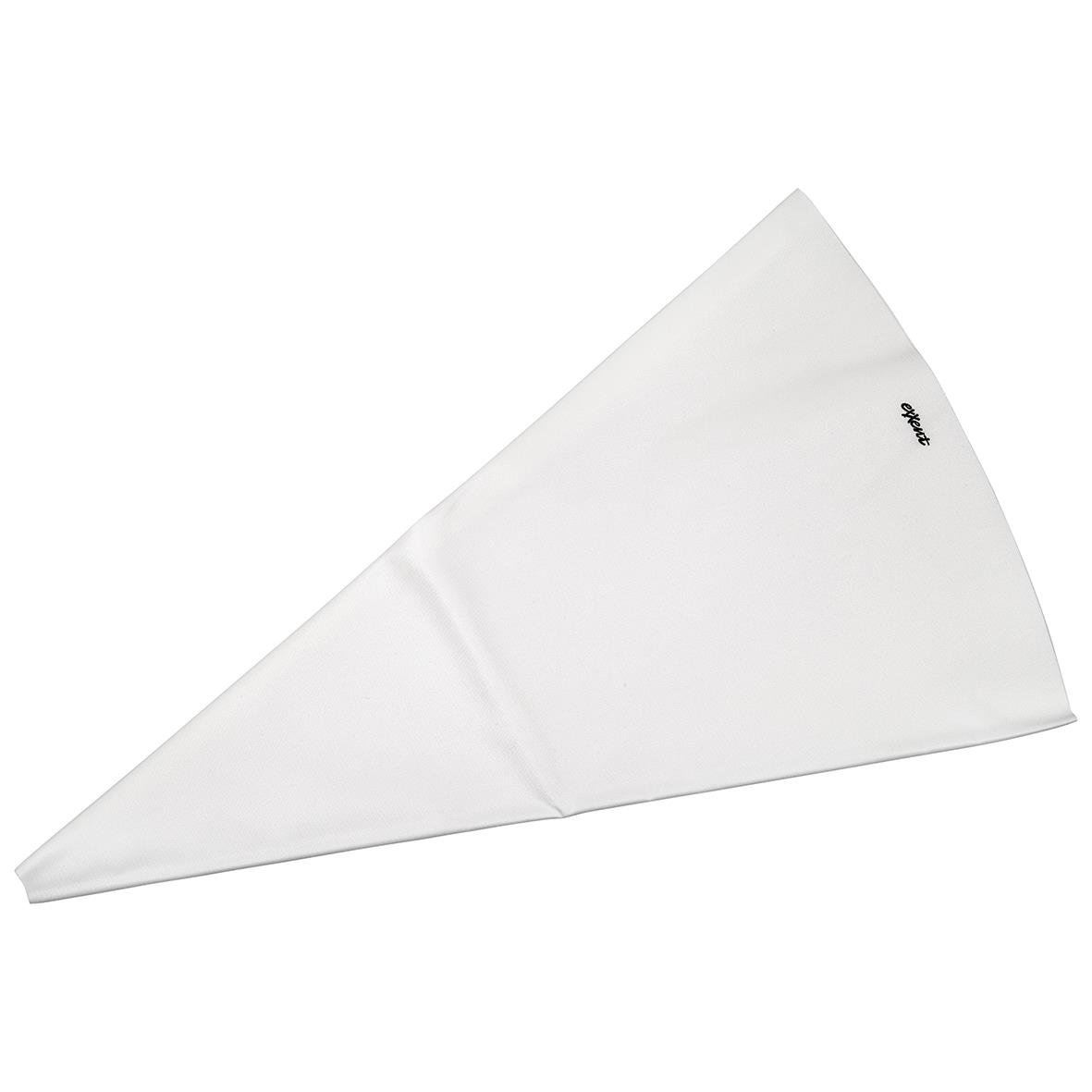 Vit tyllpåse Exxent 55cm, triangulär form