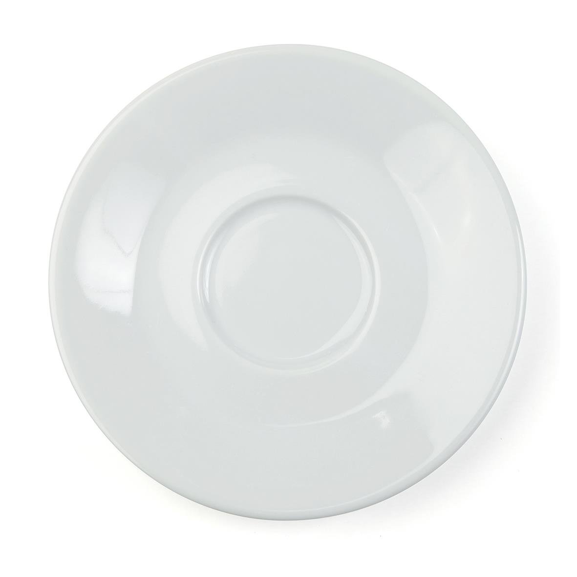 Vit kaffefat på 14 cm från Bergamo