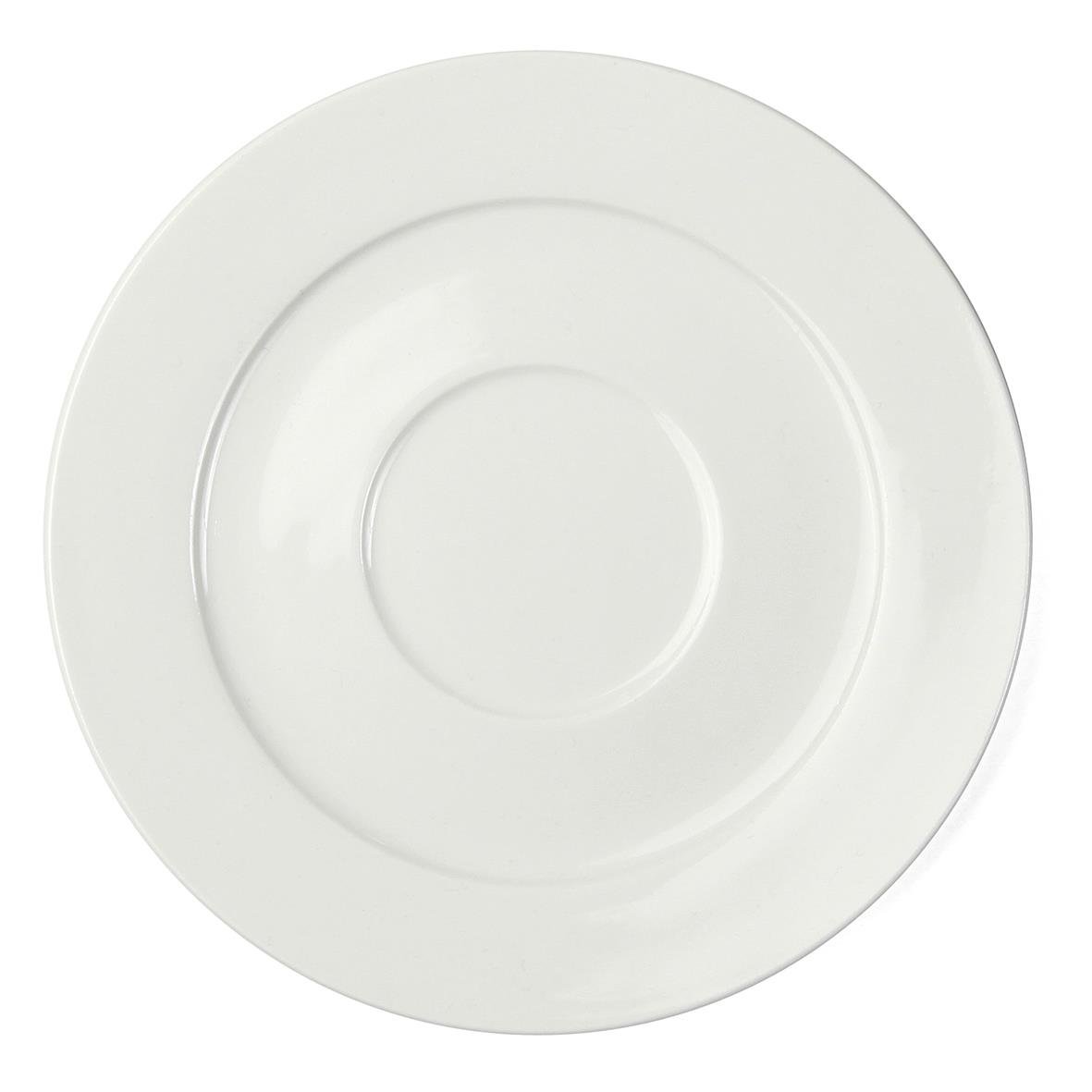 Kaffefat Zeus med diameter 14,5 cm i vitt porslin