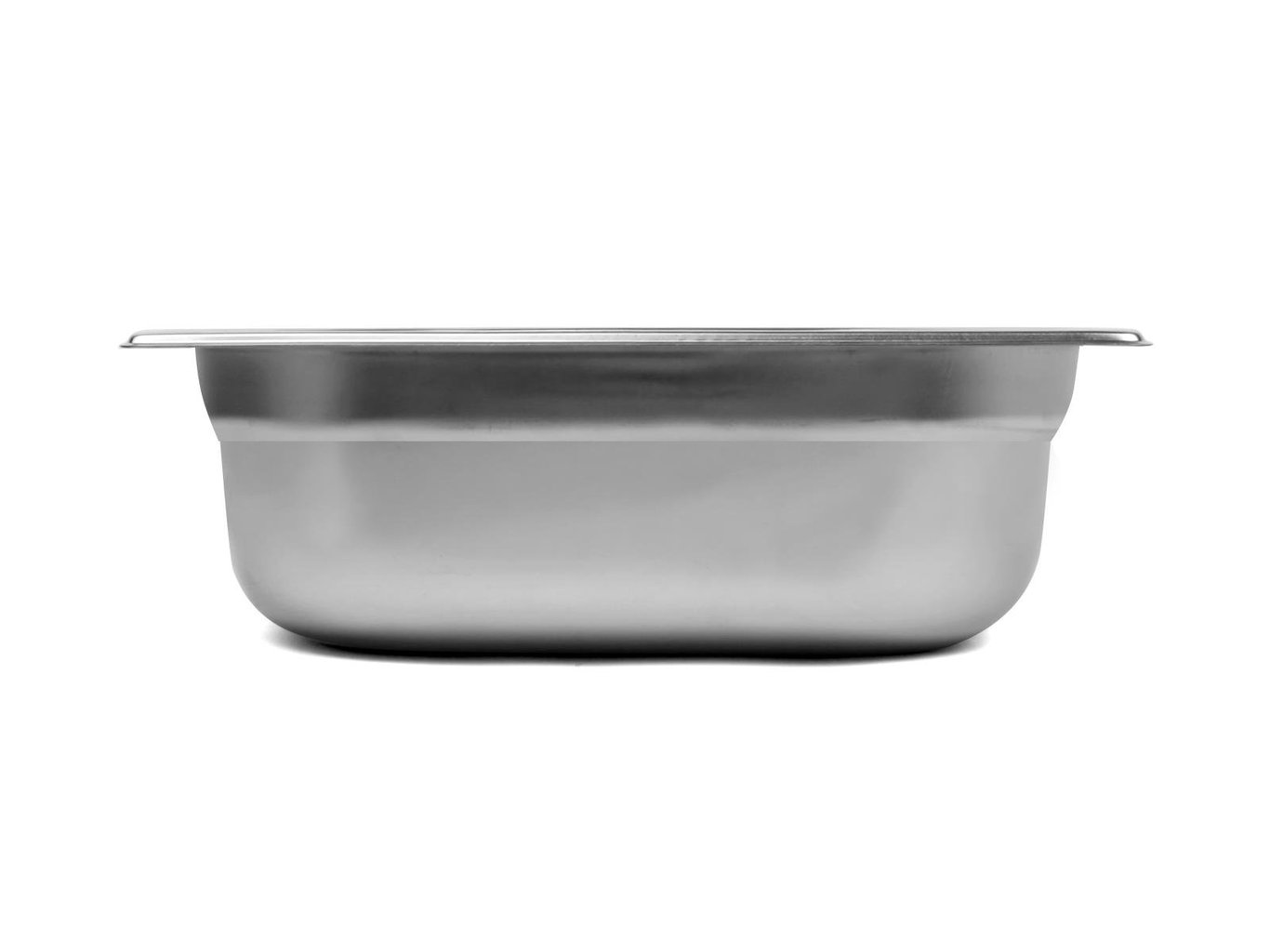 Rostfri kantin GN 1/2-100 med måtten 265x325x100mm och volym på 6 liter