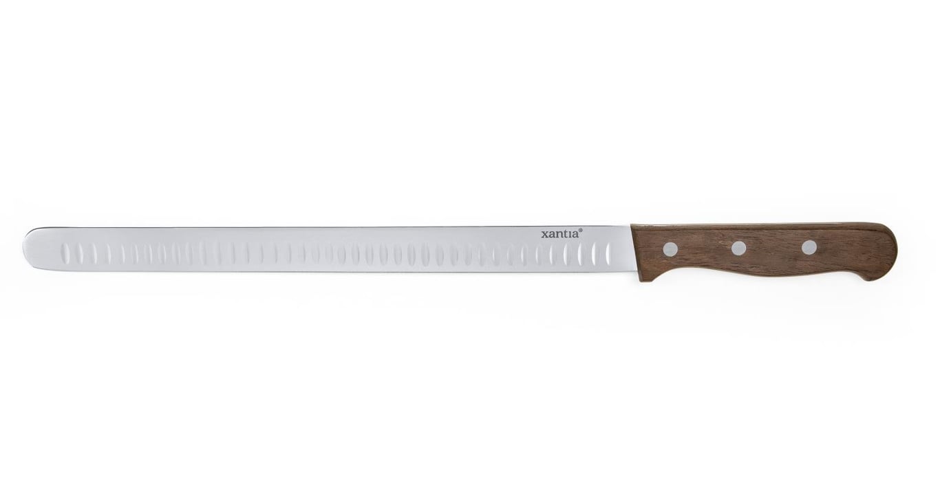 Laxkniv Exxent Scandinavia 30cm med trähandtag och rostfritt blad