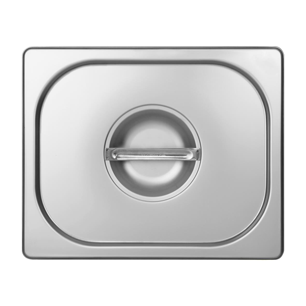 Rostfri lock till kantin med snäpplås, GN 1/2