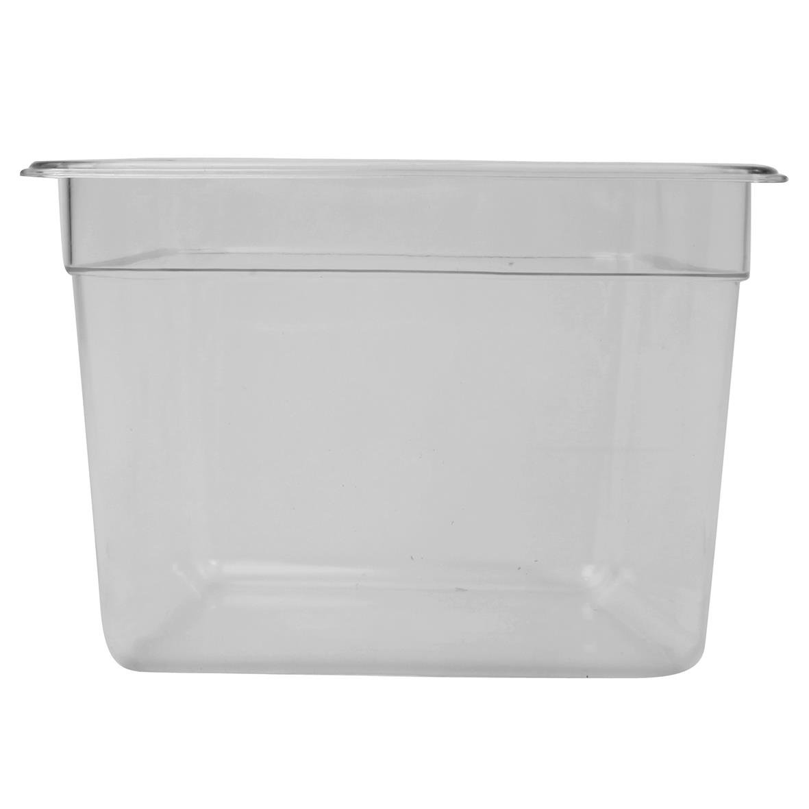 Klar plastkanna med måtten 265x325x200mm och 12L volym