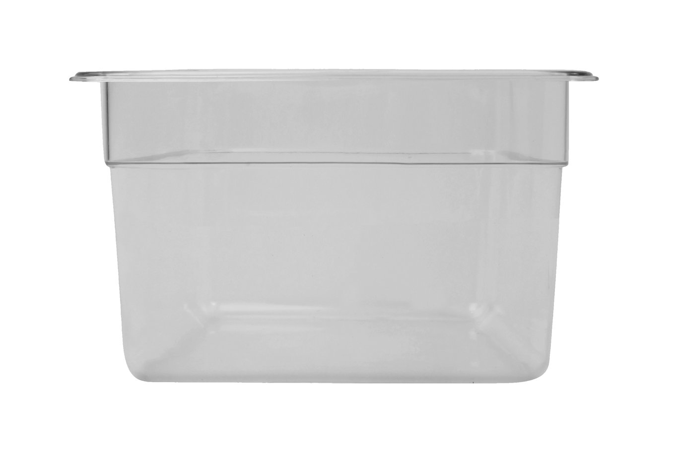 Klar plastkärra med måtten 176x325x200mm och 7,5L volym