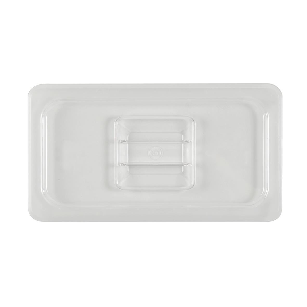 Vit lock till kantin PCA GN 1/3 med handtag och lås