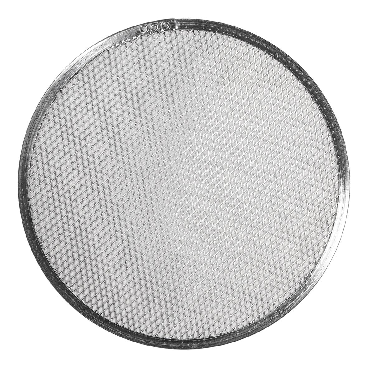 Rund pizzagaller med diameter på 33 cm i metall