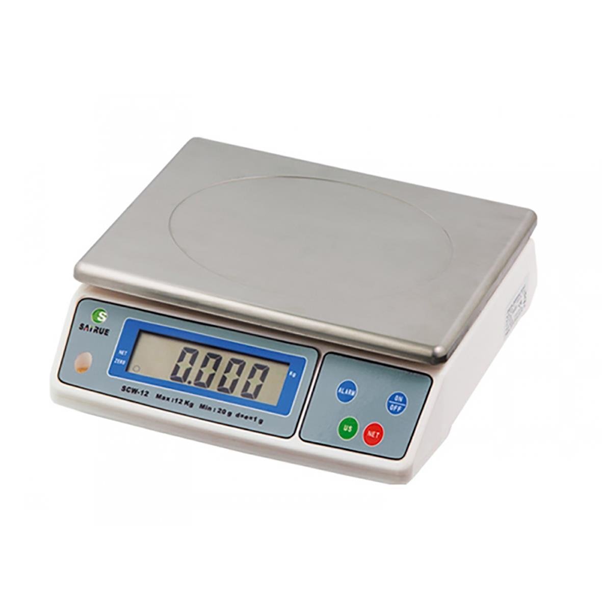 Köksvåg Tellier 1-10kg med digital display och rostfritt stål