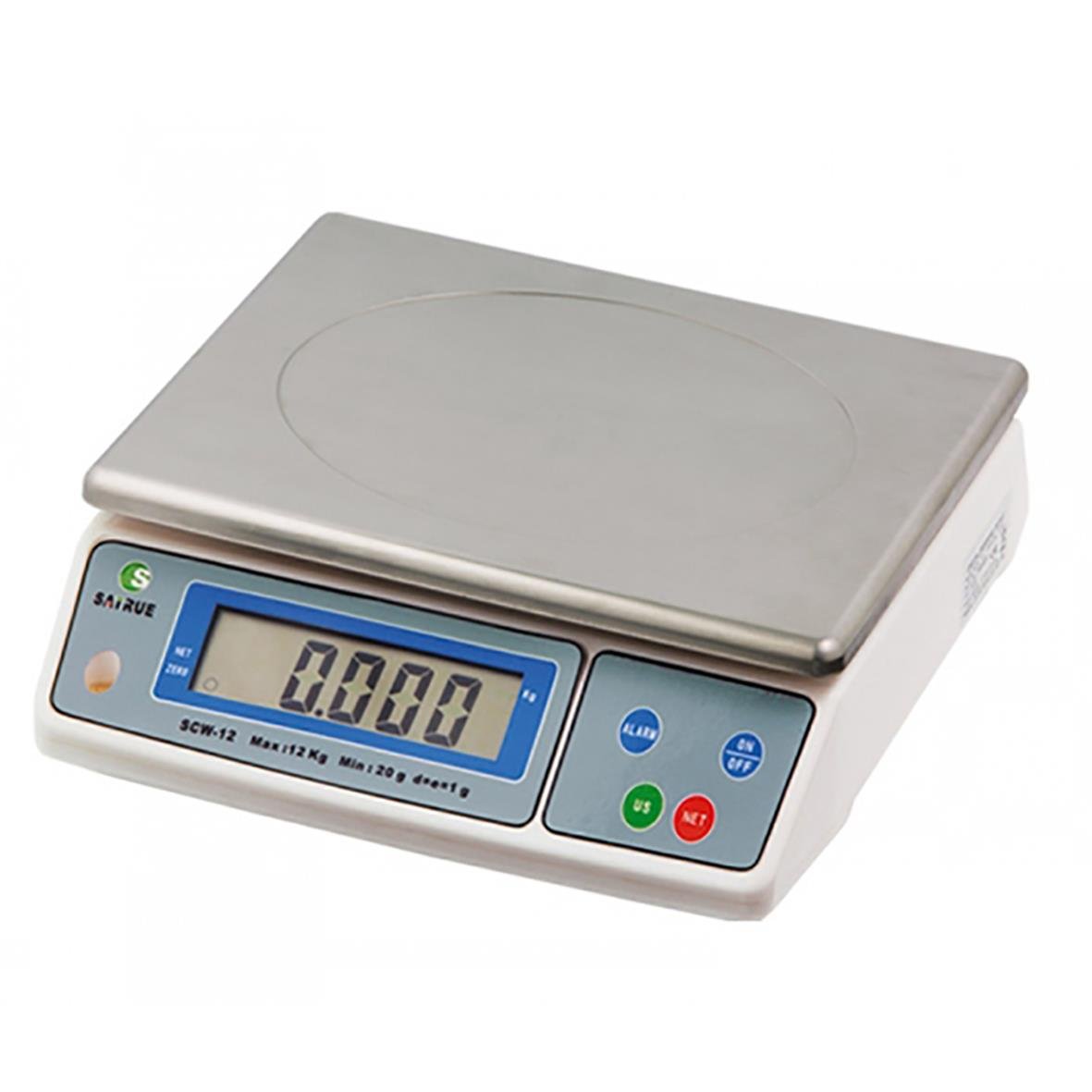 Köksvåg Tellier 40g-30kg med digital display och rostfritt stål