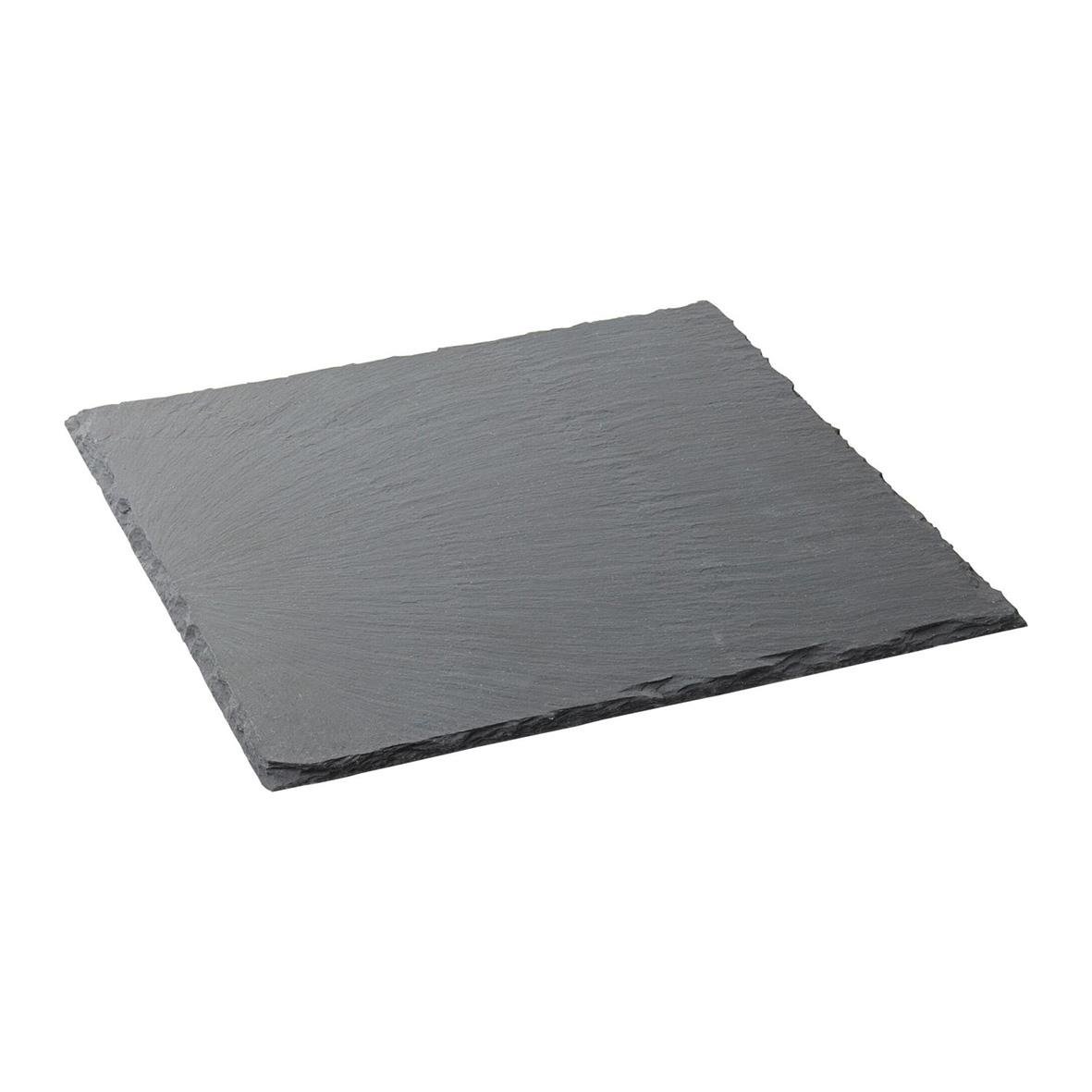 Skifferplatta 100x100mm i grått med ojämn yta