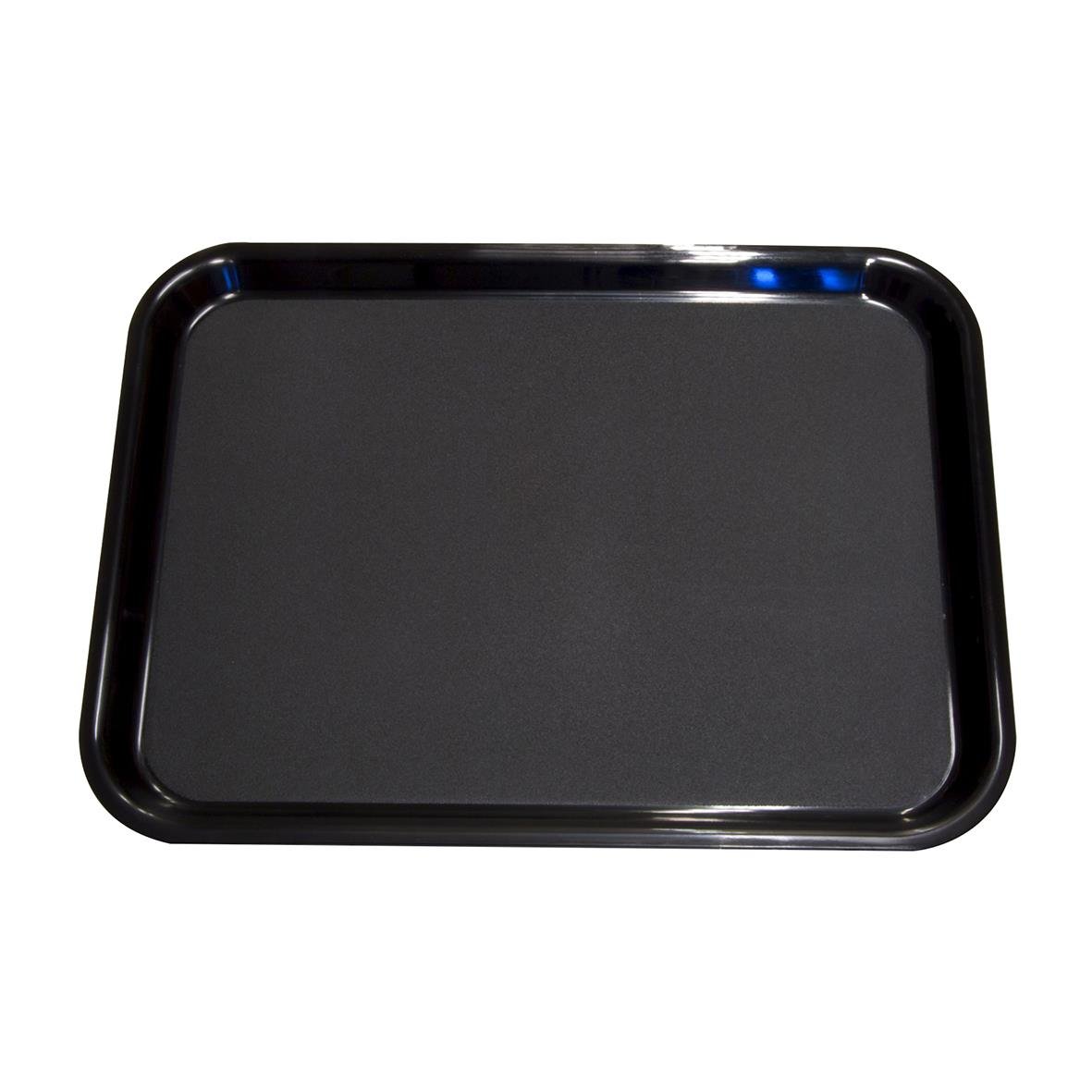 Svart plastbricka Väbo 43x33cm
