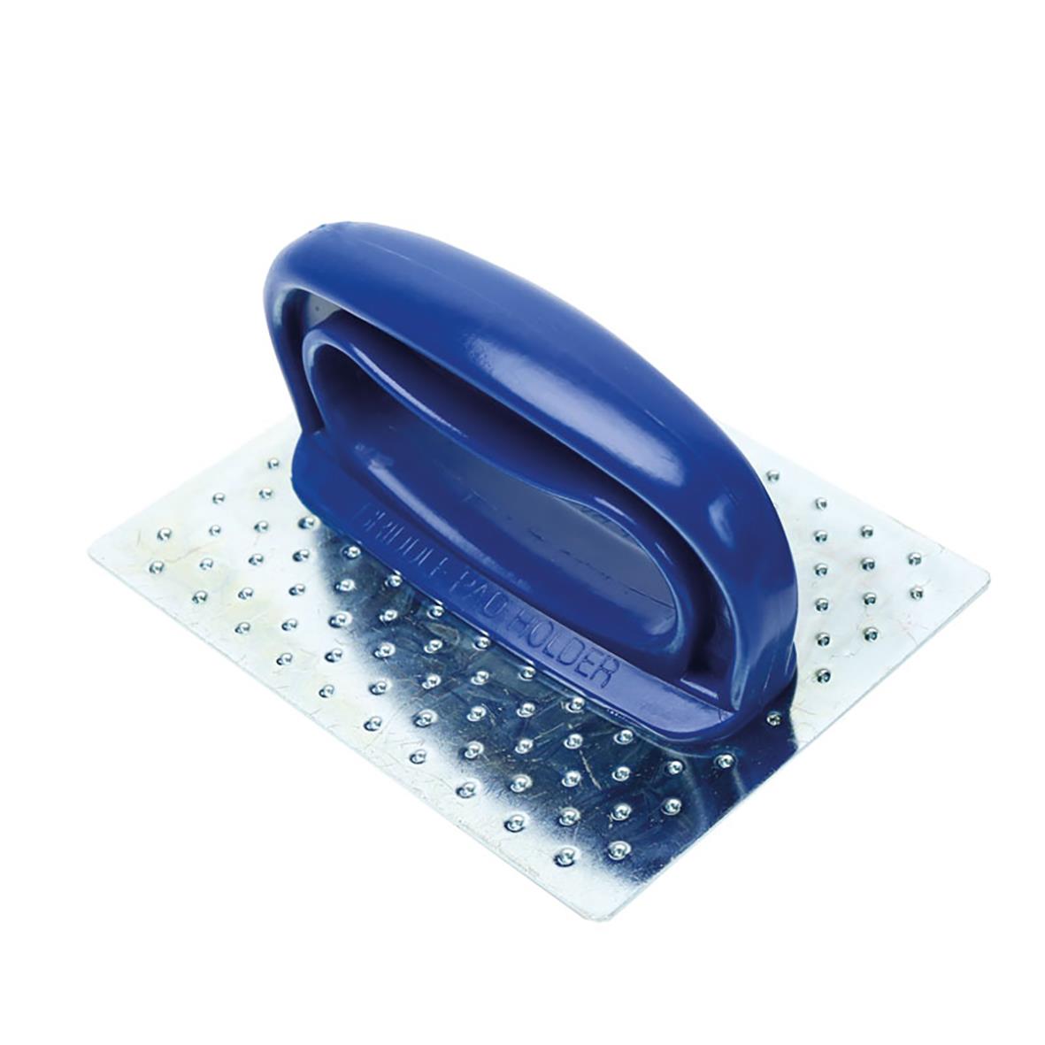 Grillnätshållare Activa för duk eller nät i blå plast