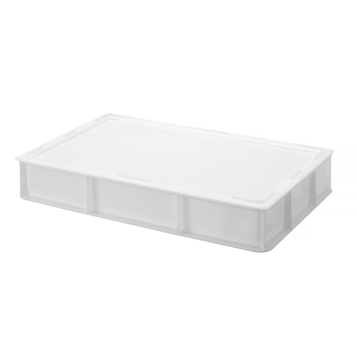 Vit pizzadegslåda i plast Hendi HDPE GN 1/1 530x325x90mm