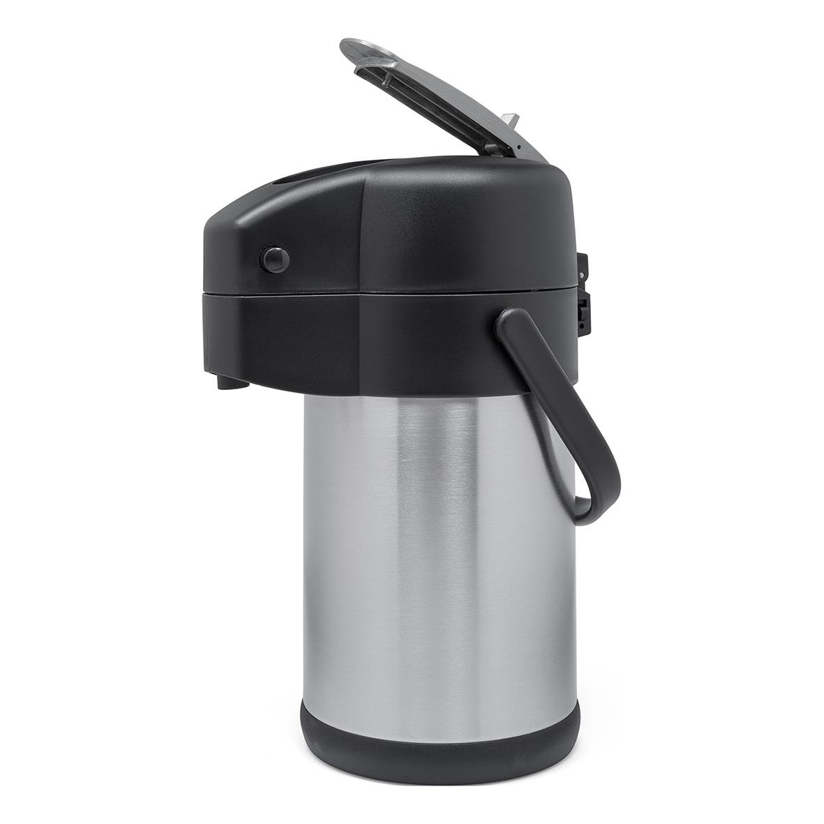 Pumptermos Exxent med hävarm, rostfri insats, silver, 2,2L