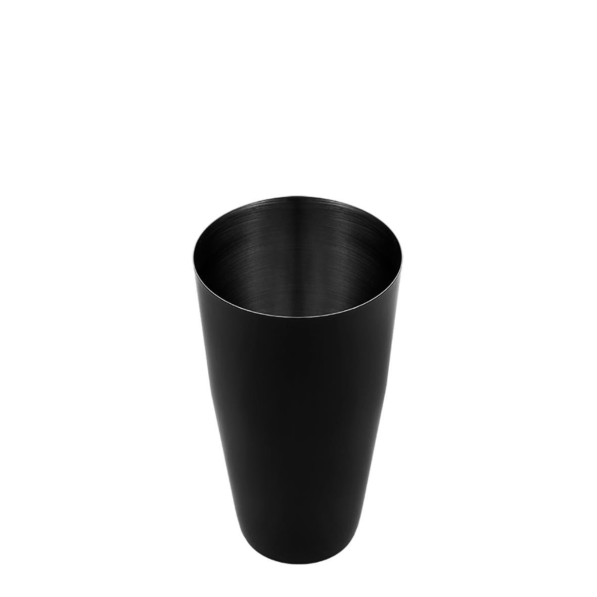 Svart shakerbägare med 830 ml volym
