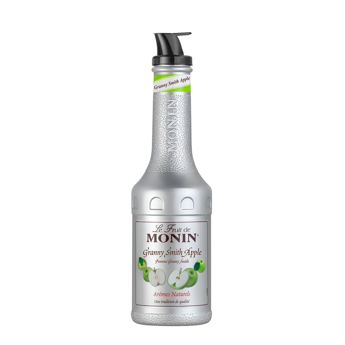 Monin grönt äppelpuré smaksättare 100cl i sprayflaska
