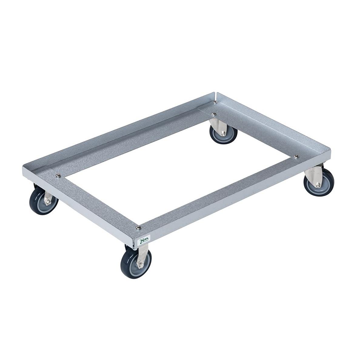 Galvad backvagn för läskback med hjul