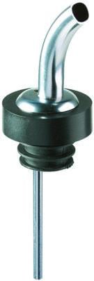 Droppkork Spill-Stop snabb i svart och silver