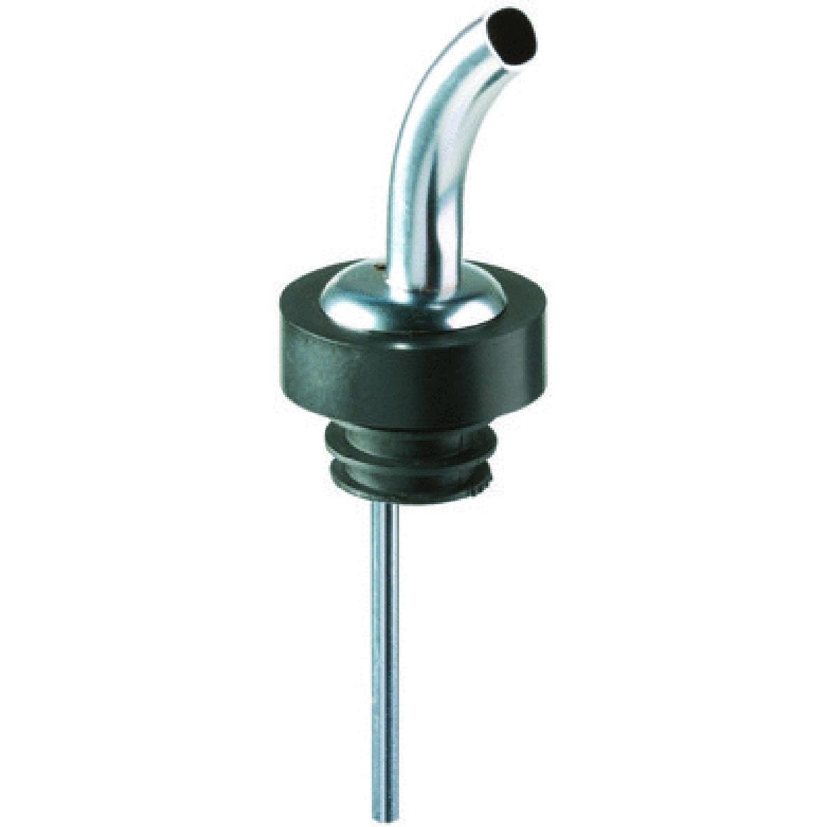 Droppkork Spill-Stop snabb i svart och silver