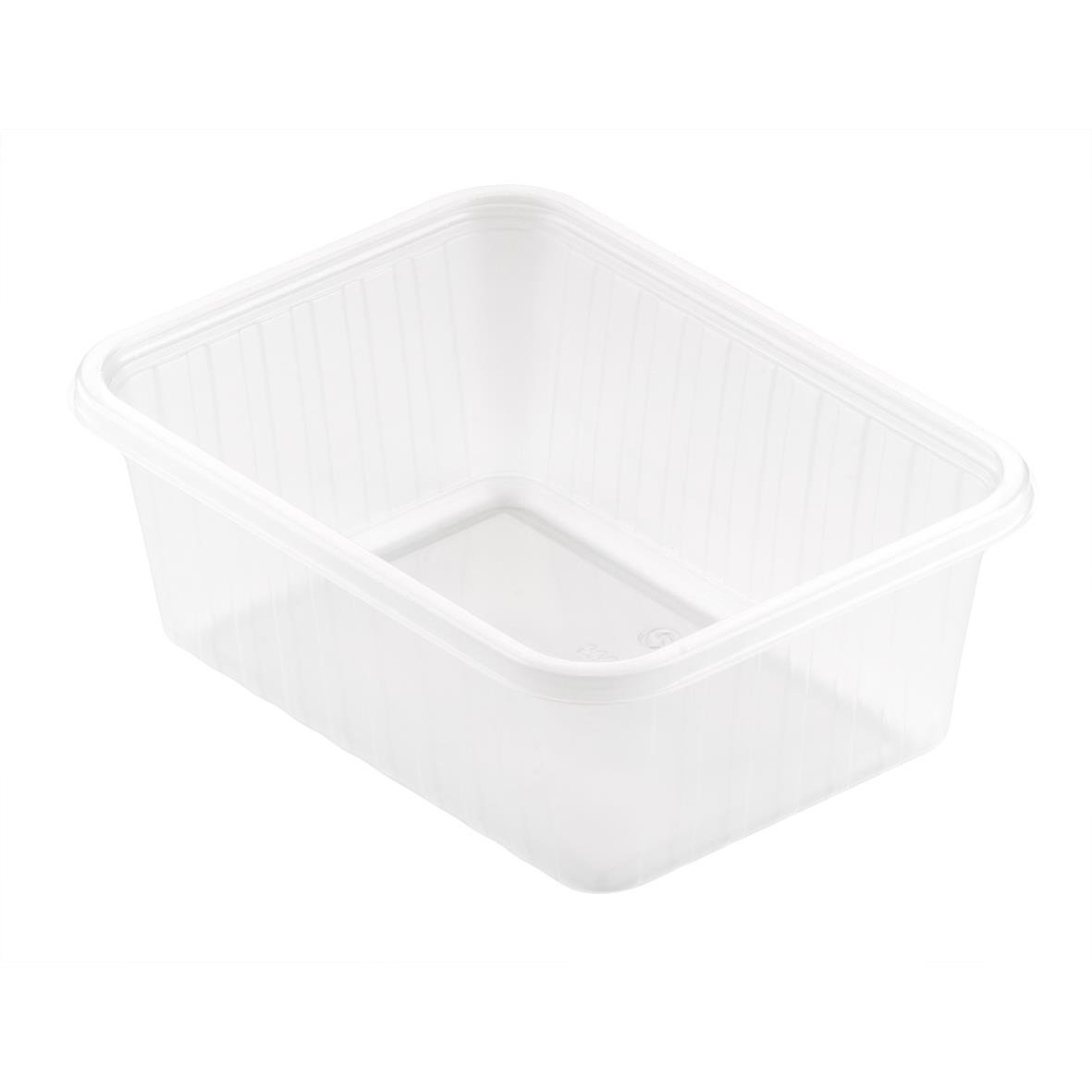 Klar plastlåda Duni Fixpack PP 146x110x54mm 500ml