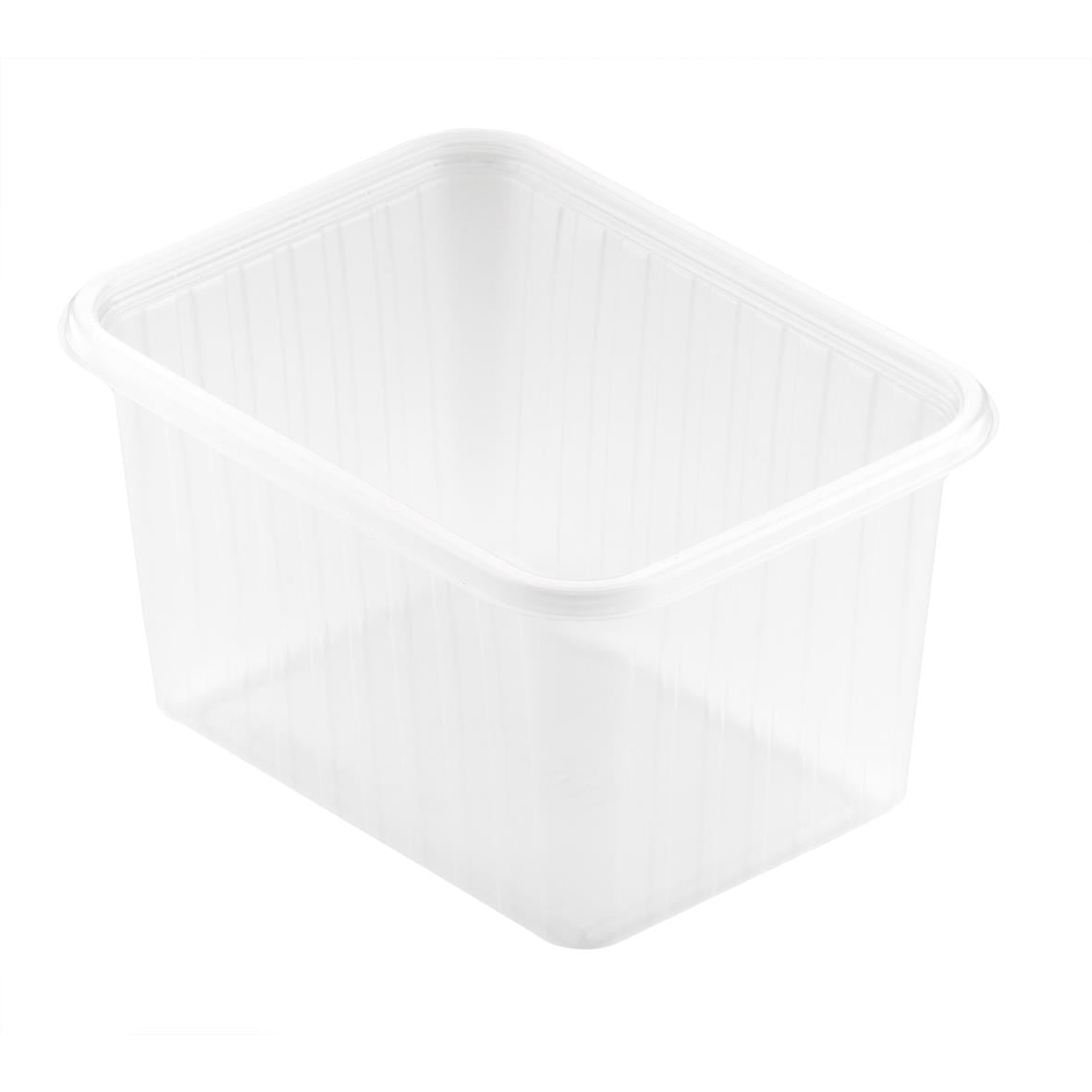 Plastlåda Duni Fixpack PP klar 146x110x83mm 750ml
