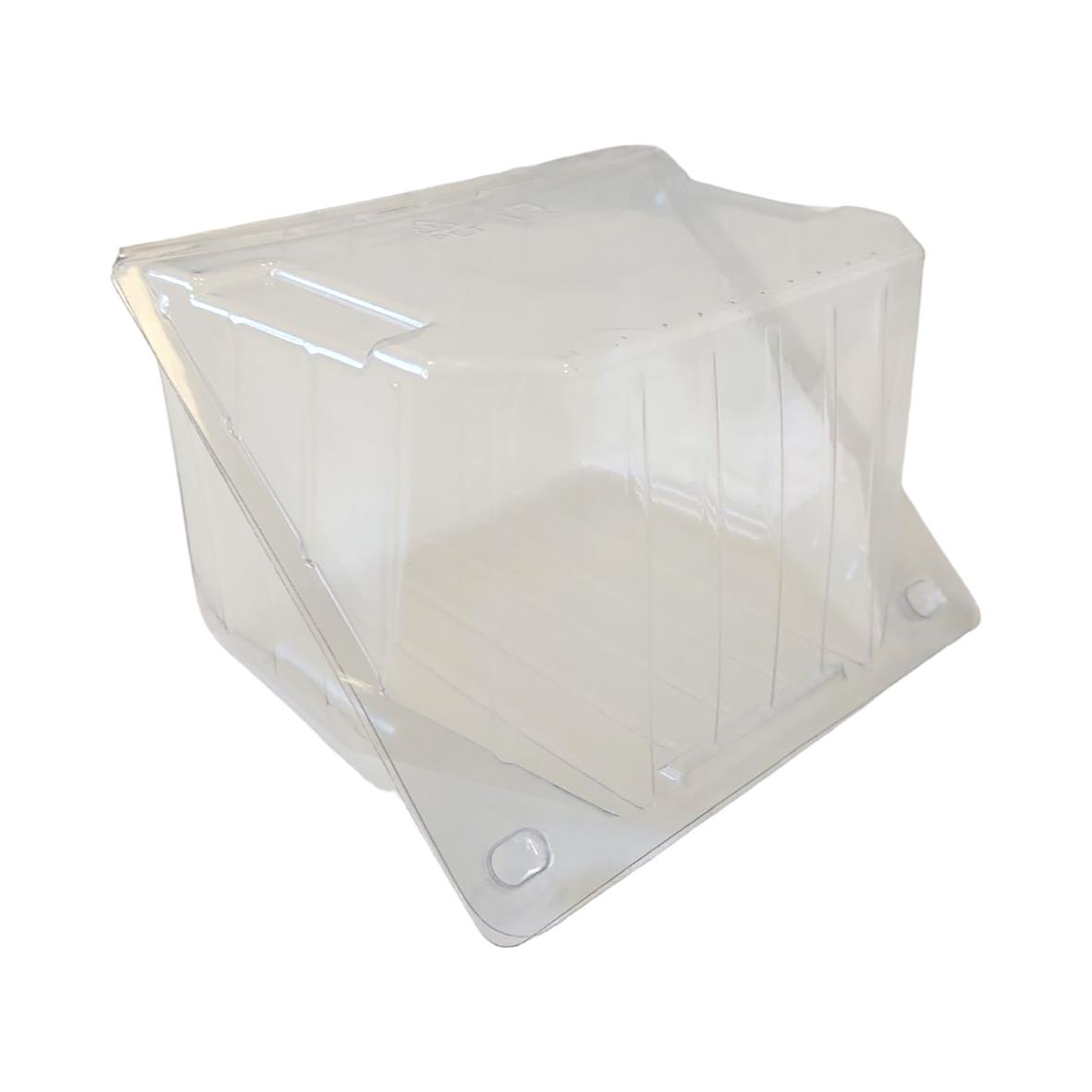 Klar plastform halvstubbe PET 160x120x90mm