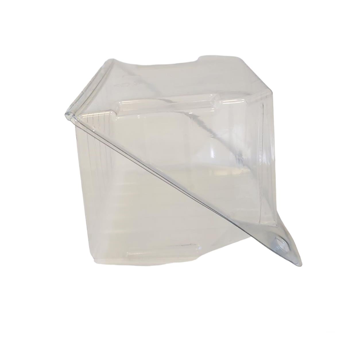 Klar plastform halvstubbe PET 160x120x90mm