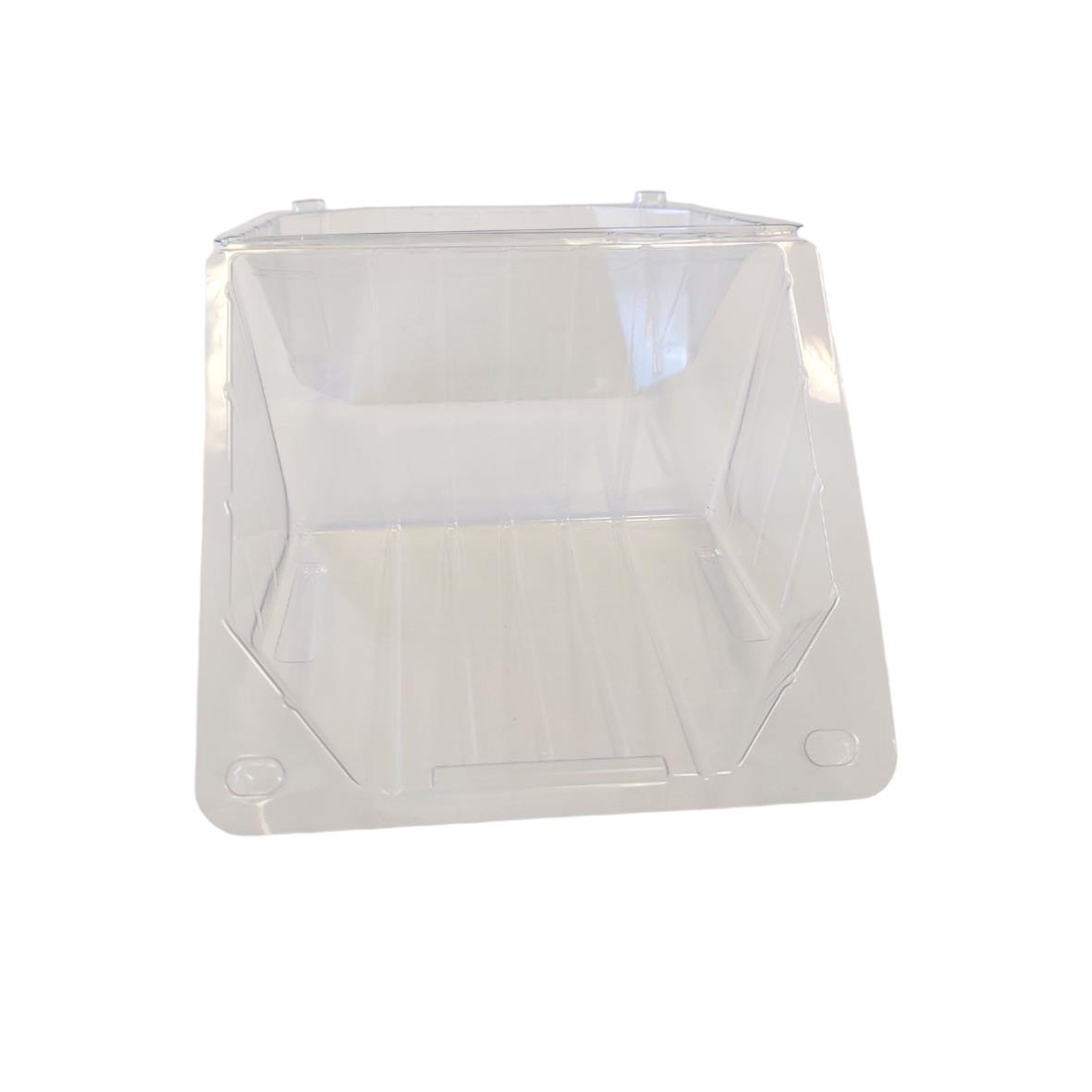 Klar plastform halvstubbe PET 160x120x90mm