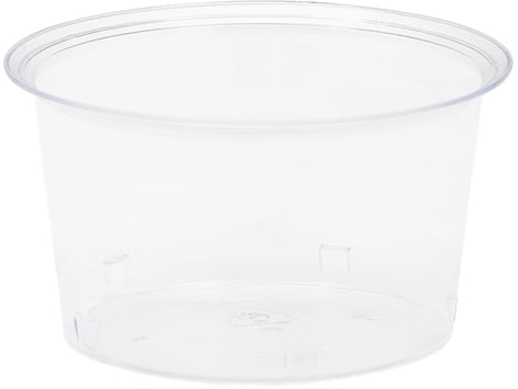 Plastbägare Rund Duni PS Klar Ø85x45mm 180ml 65010135