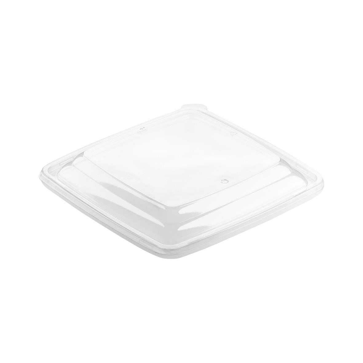 Klar plastlåda Duni PET 198x198mm för matförpackning