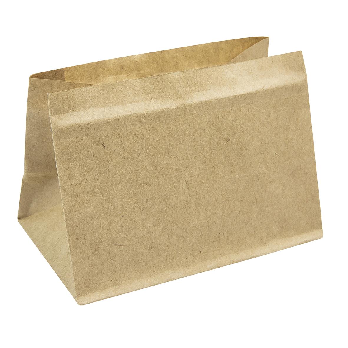 " papperspåse med insida, mått 120/70x85mm, SOS PE-belagd"