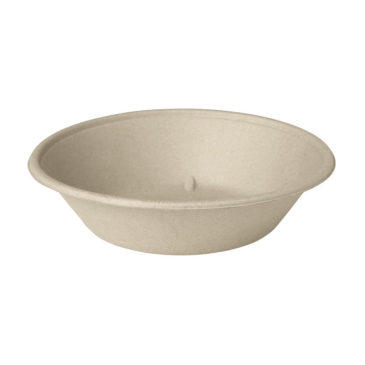Skål Duni Bagasse 800ml i oblatfärgad, oval form