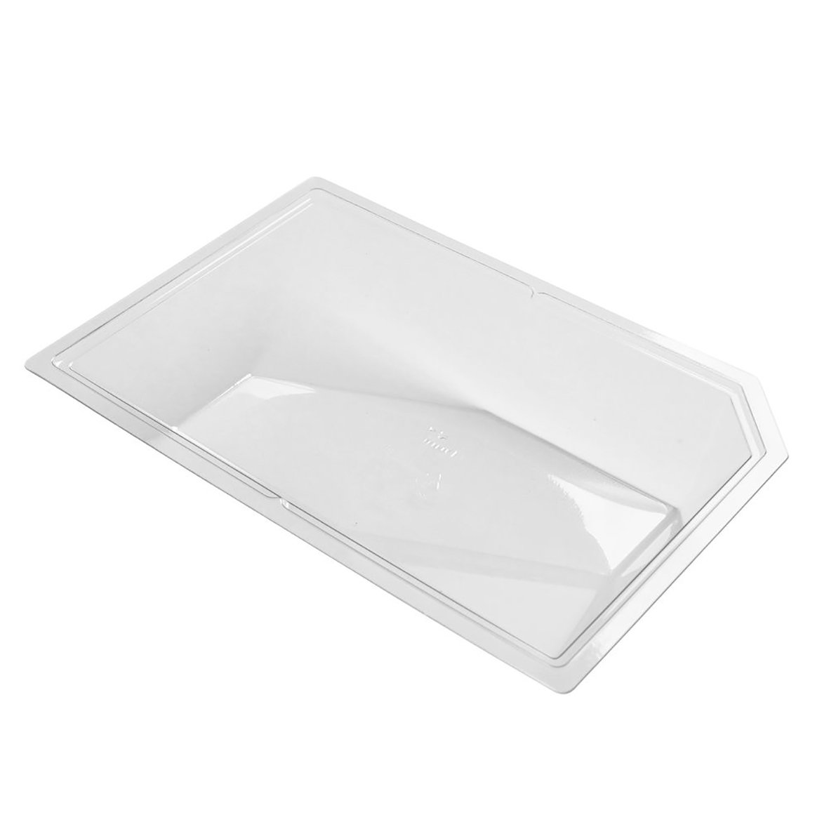 Klar plastlåda i RPET för förvaring eller presentation, 30 ml kapacitet