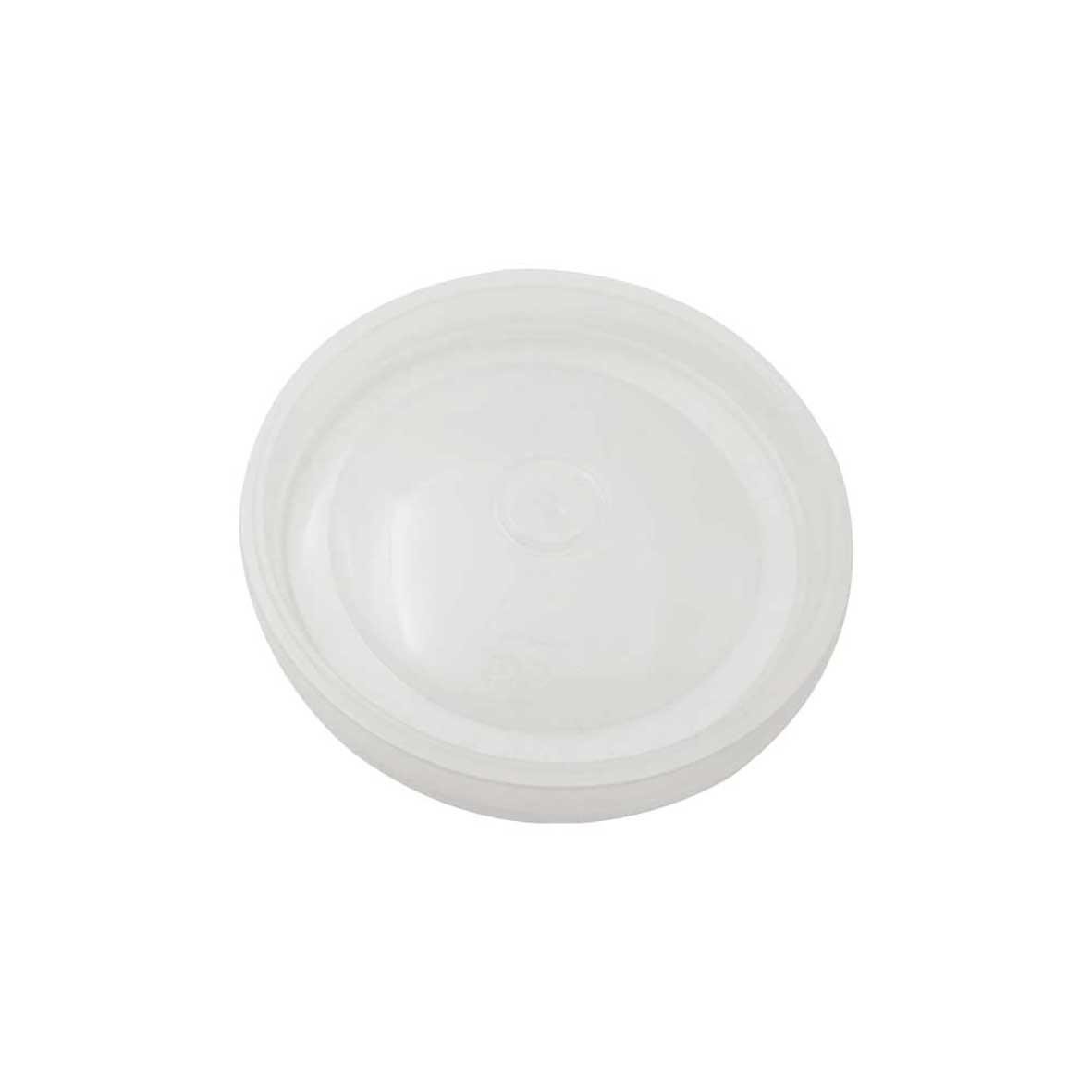 Klar pappersbägare med lock för 250-500ml