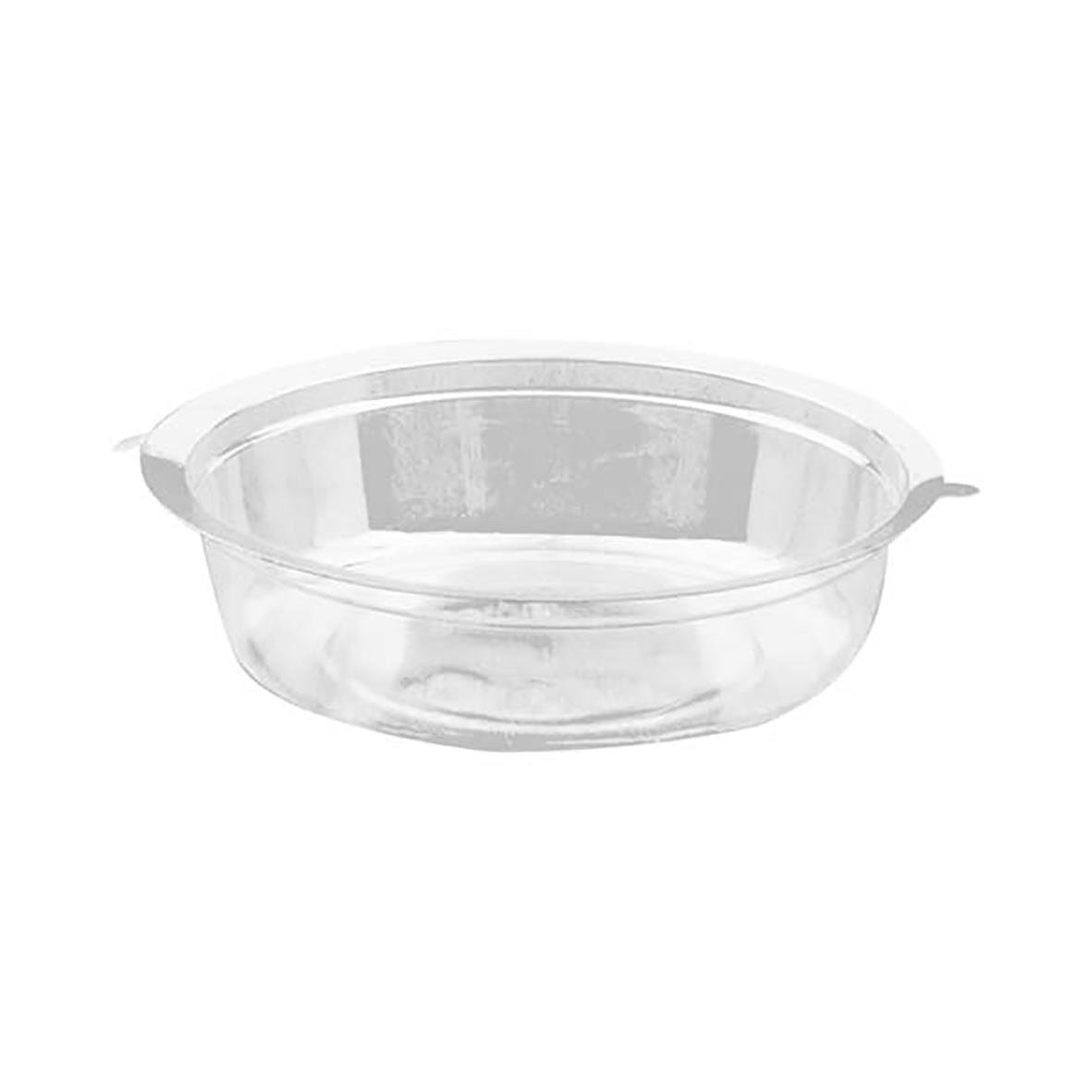 Plastglas till smoothie 20-40cl, transparent och rund med lockfäste