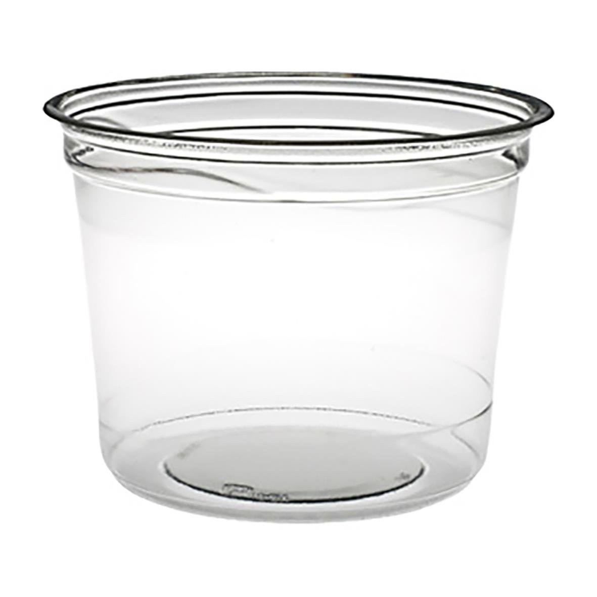 Rund PET Deli burk Ø104x76 mm 400 ml