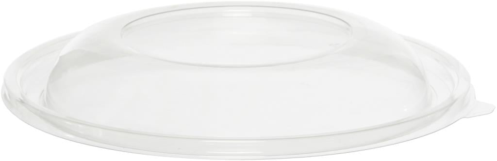 Klar PET lock till salladsskål, 260x35mm