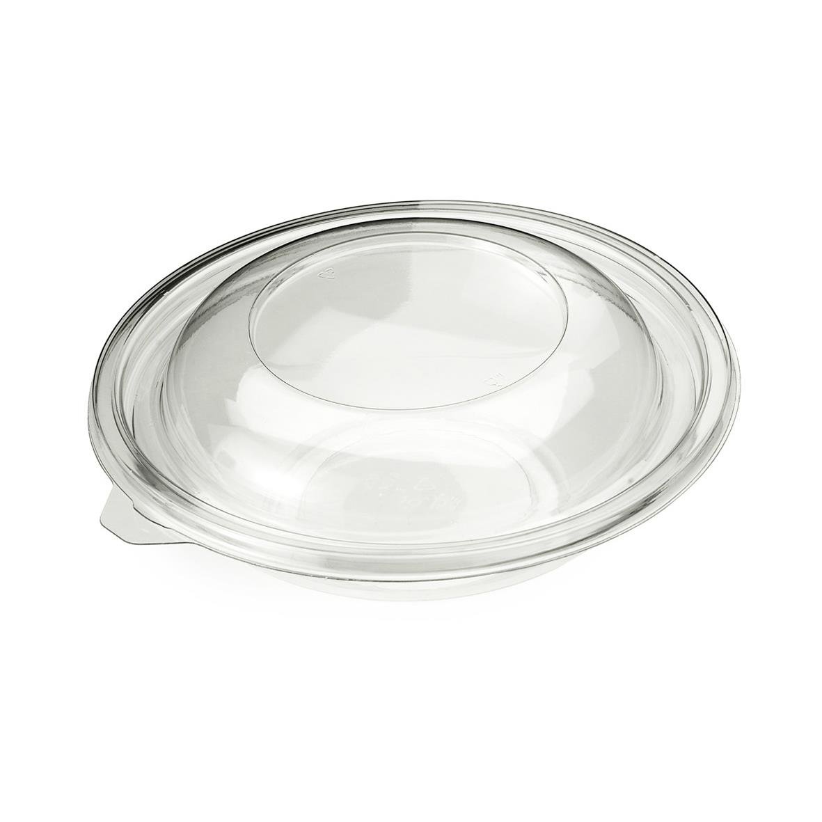 Klar plastlock till rund RPET behållare med diameter 300mm och volym 4500ml