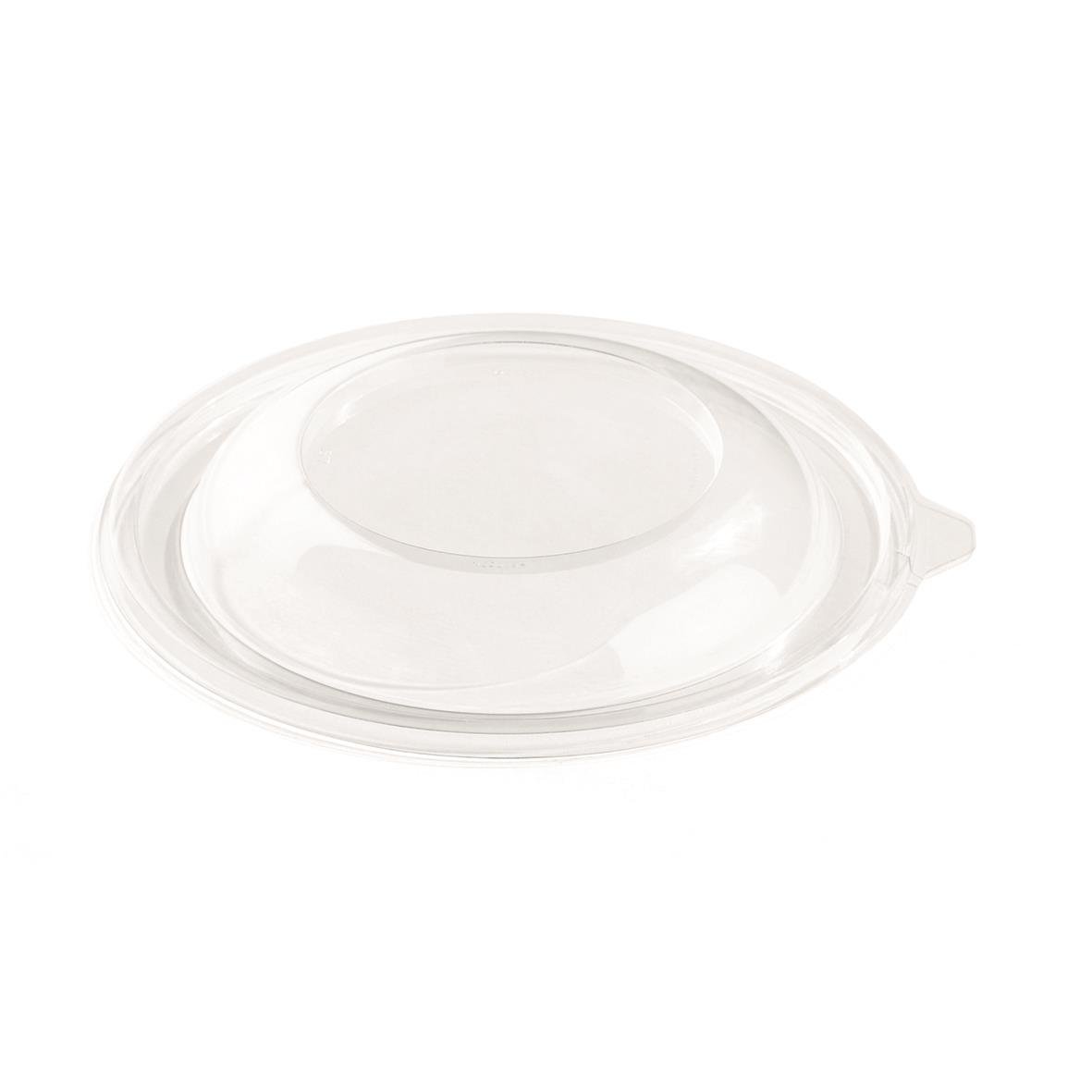 Rund plastlock till plastform, klar, diameter 260mm, till RPET