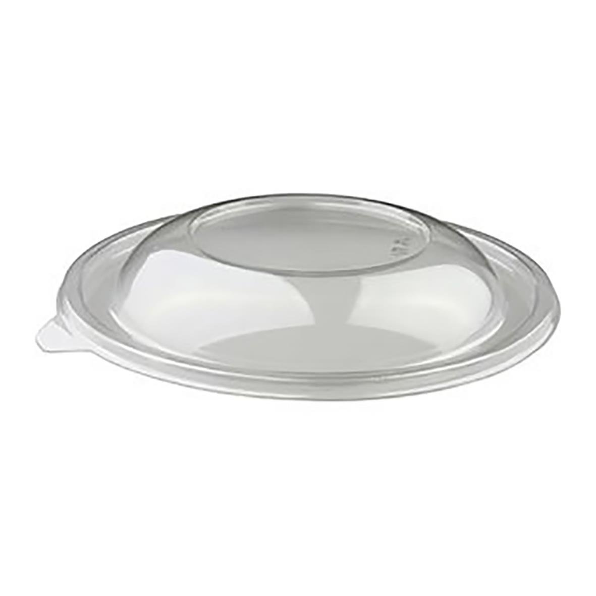 " plastlock till PET-kopp med diameter på 210 mm, klar och transparent"