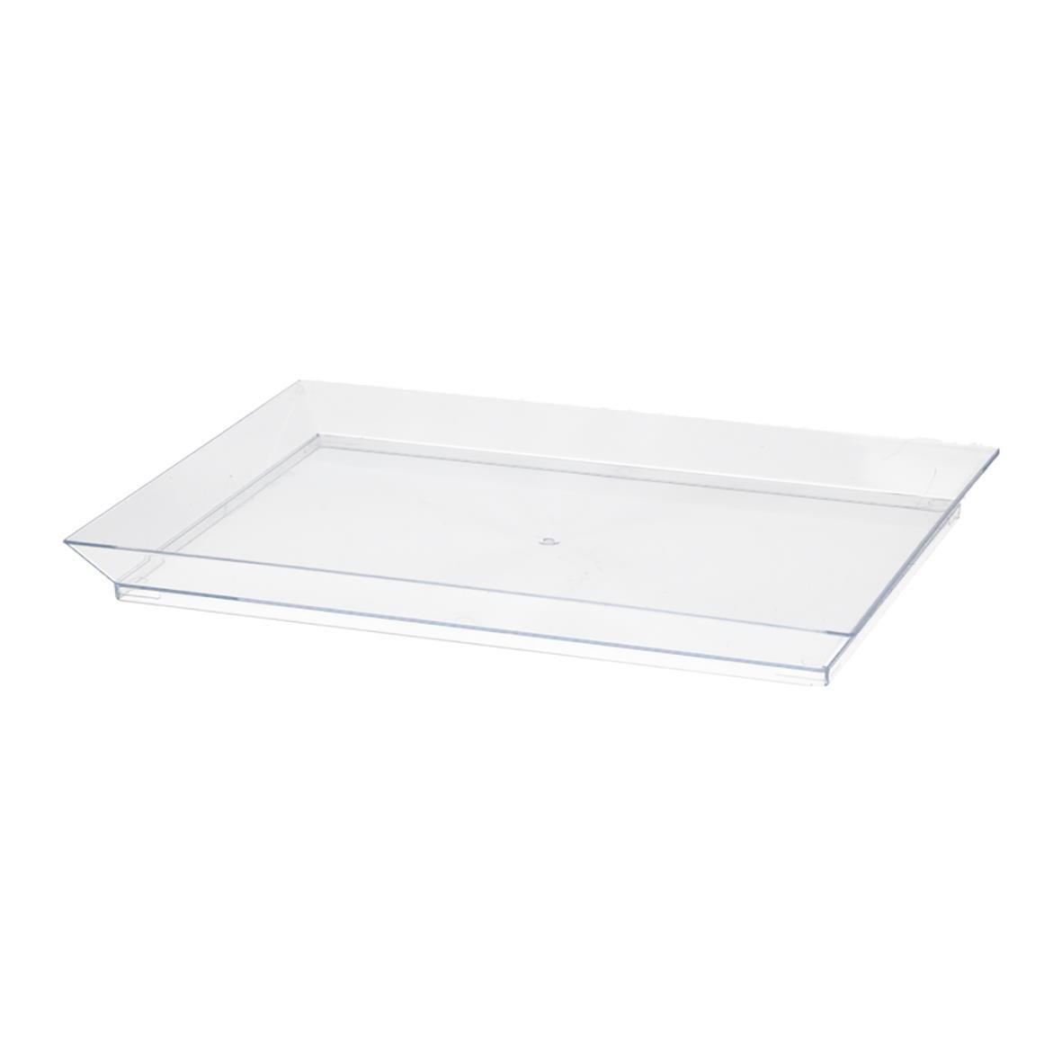 Plasttallrik Ambient PS Klar 180x130x6mm