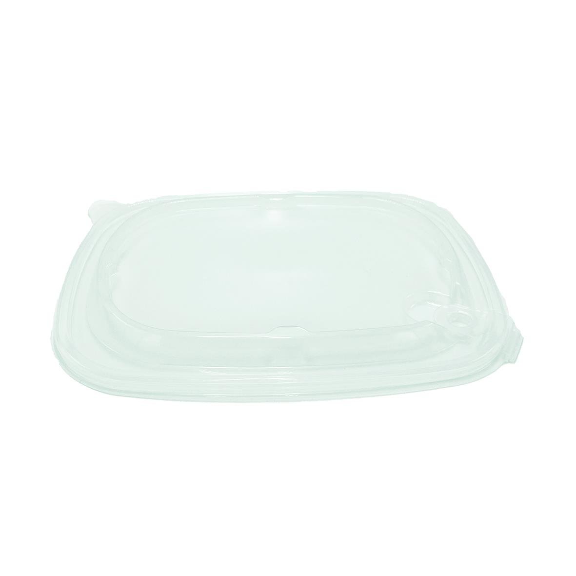 Plastform med lock för flergångsbruk, 2-fack, PP, 230x170x50mm, 650/250ml