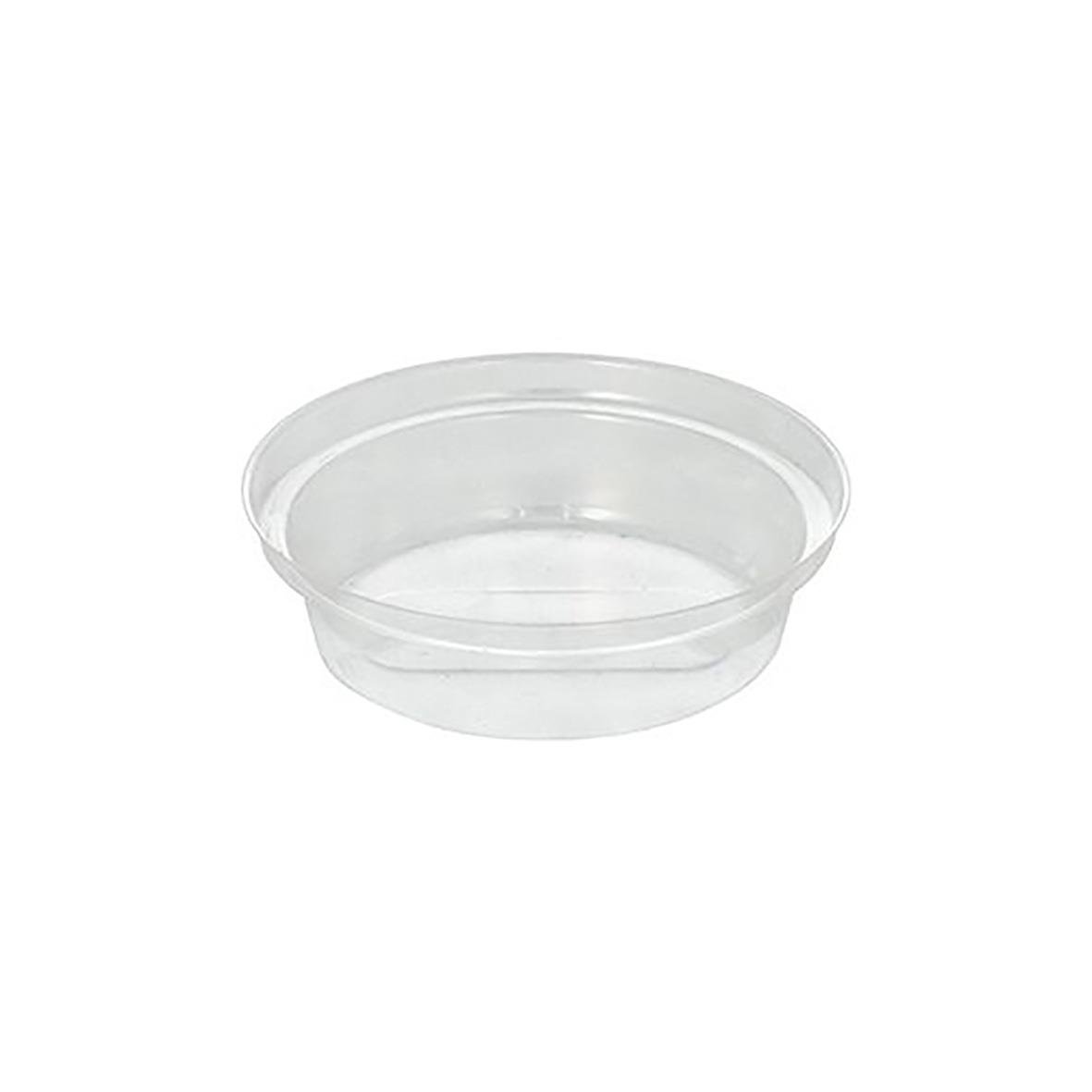 Plastbägare till yoghurt och dessert med diameter 95mm