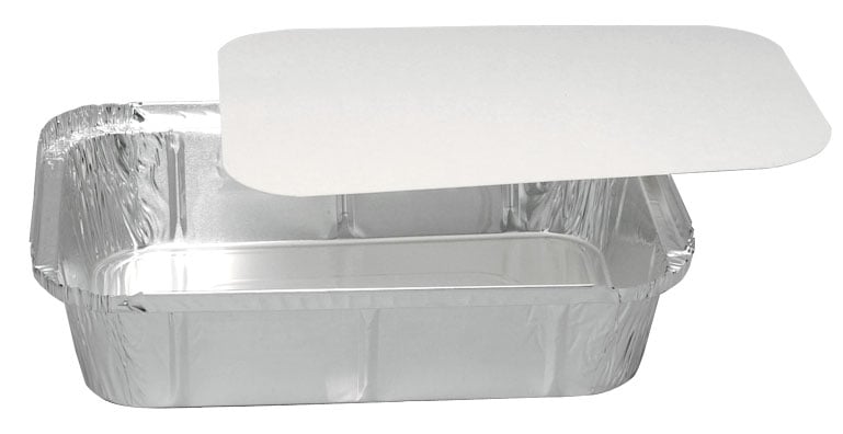 Aluminiumform med lock och 1850ml kapacitet