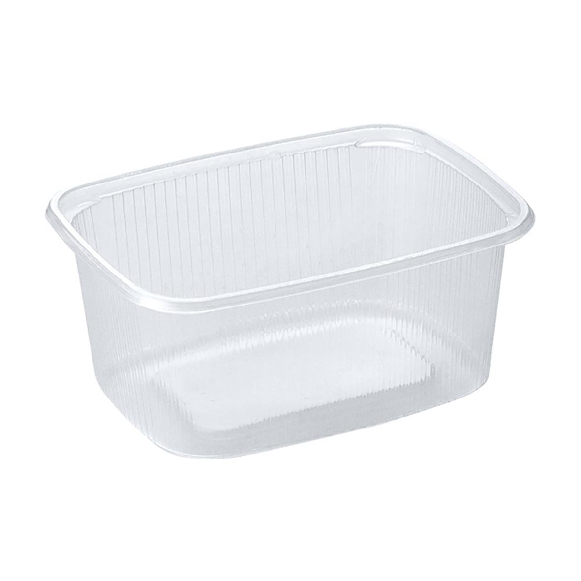 Klar plastbehållare Plastform Duniform PP 108x82x30mm 125ml