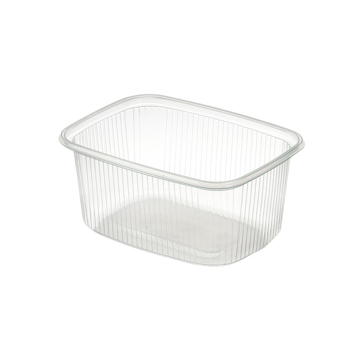 Klar plastbehållare Duniform PP 108x82x50mm 250ml